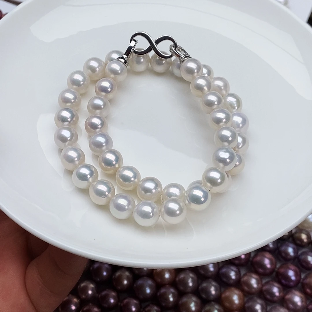 合金淡水珍珠颈饰