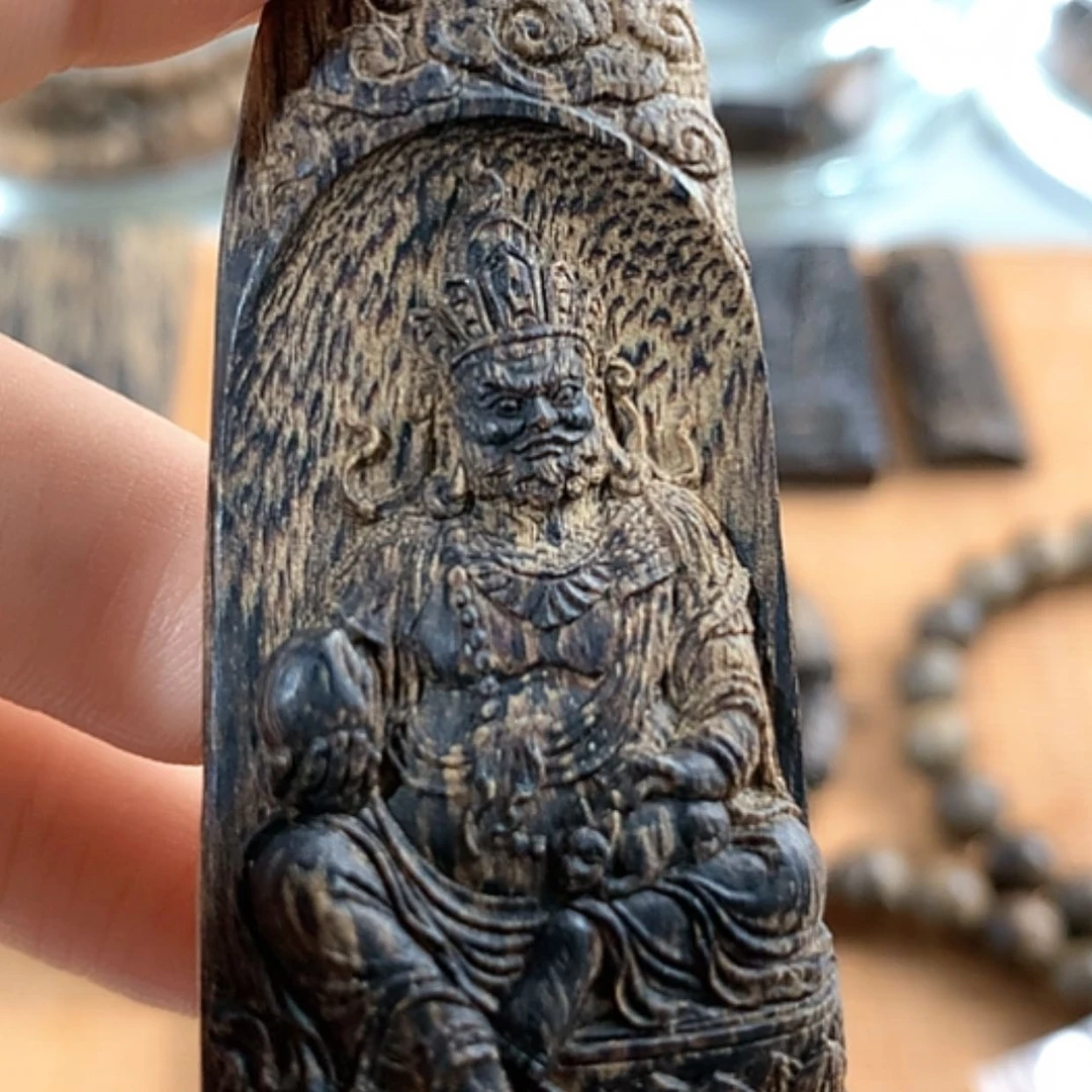 【闪购商品】沉香手串达拉干沉香13.2克黄财神沉水