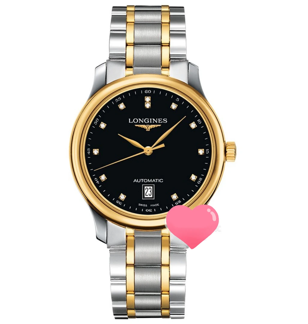 99新 Longines/浪琴 /名匠628间18k钻刻款/表径38.5/自动机械表