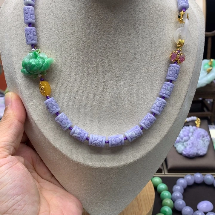 项链未镶嵌翡翠翡翠项链