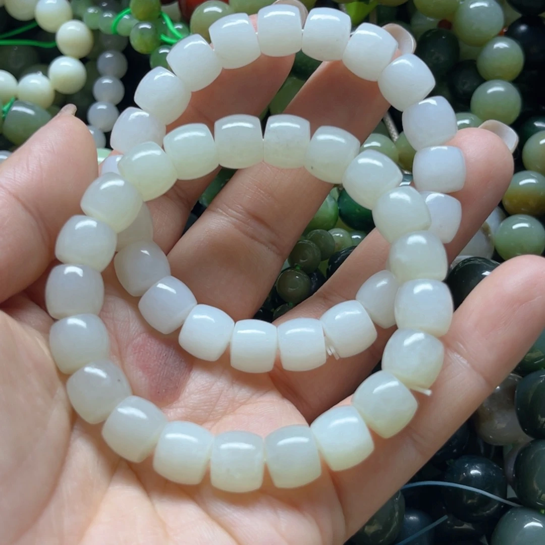 和田玉手链未镶嵌