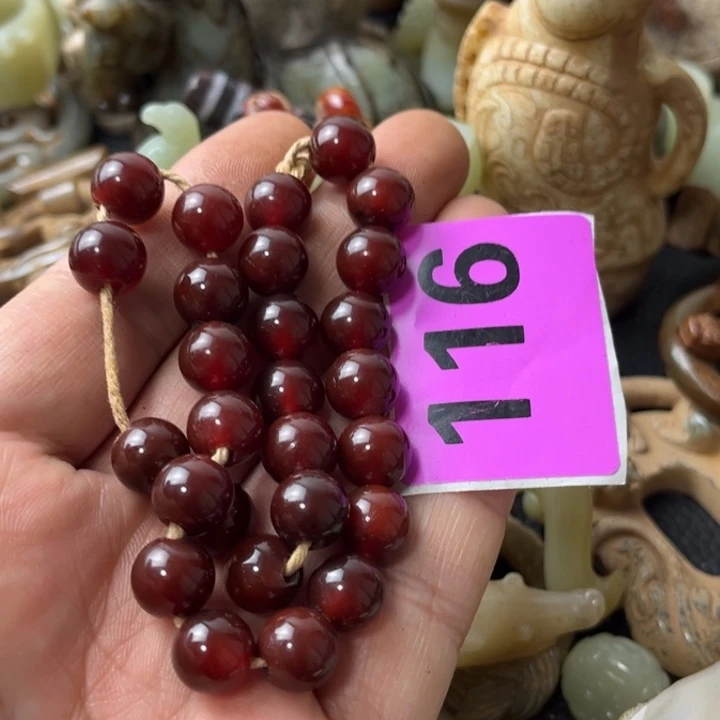 玛瑙/玉髓颈饰合金