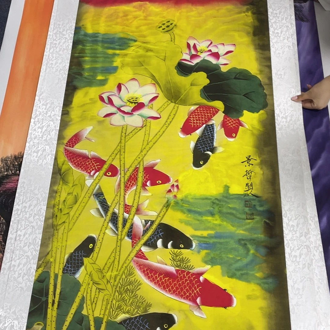 国画作品小姐姐放漏…