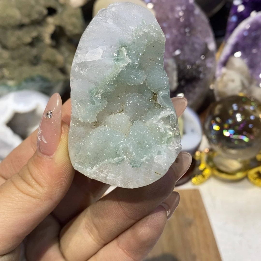 大型摆件（非配饰）未镶嵌紫晶全抛小精品