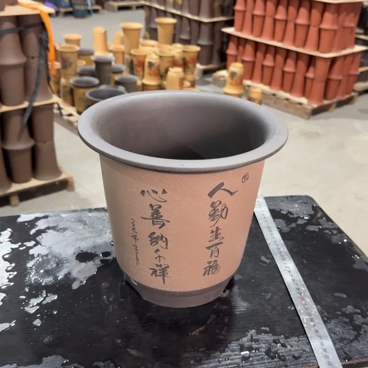 紫砂花盆紫砂花盆破损包赔