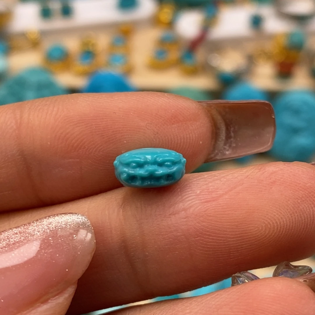 未镶嵌绿松石挂件