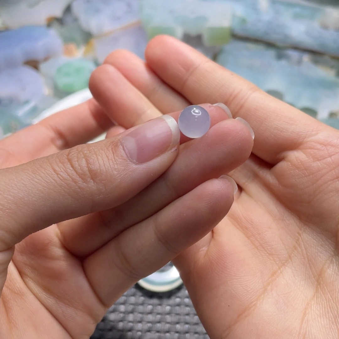 肥***丽翡翠未镶嵌颈饰翡翠