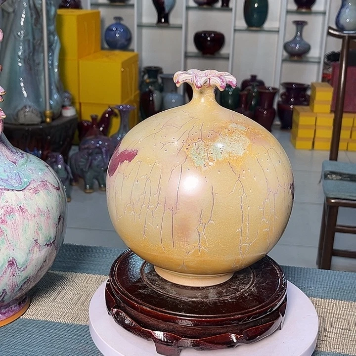 柯***南摆件钧瓷钧瓷摆件钧瓷摆件