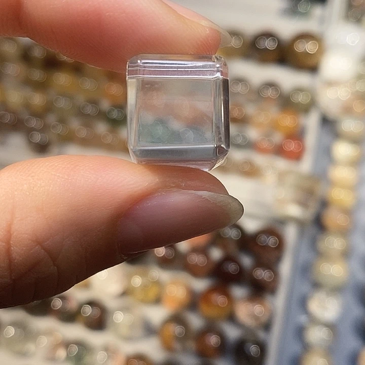 烟晶未镶嵌手链白方糖卡13.7