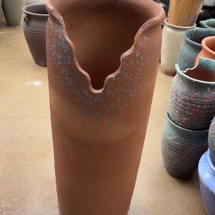 口20高53瑕疵一个盆子。