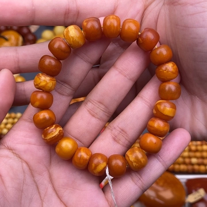 琥珀未镶嵌裸石蜜蜡L