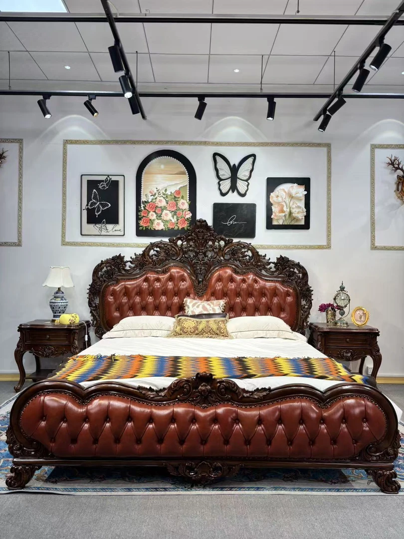 DC382大床（2米）2580*2430*1950内空2*2.2 美式奢华