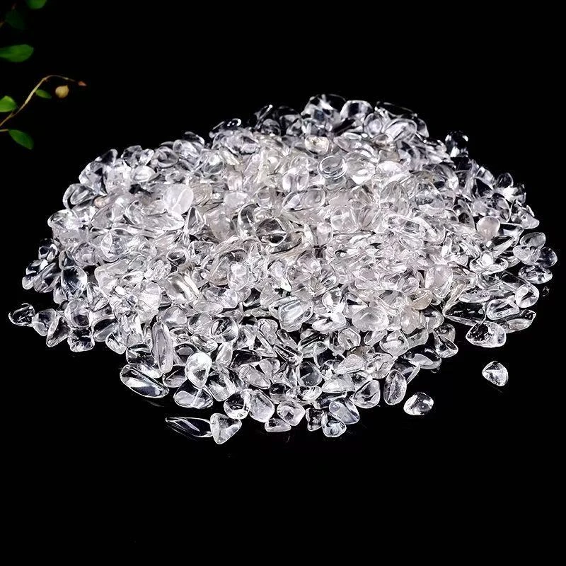 天然白水晶碎石专拍链接