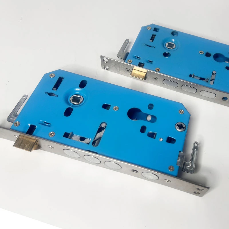 (拍一发十) 机械锁体 铜舌钢面  方柱圆柱 带钩真钩 机械锁体