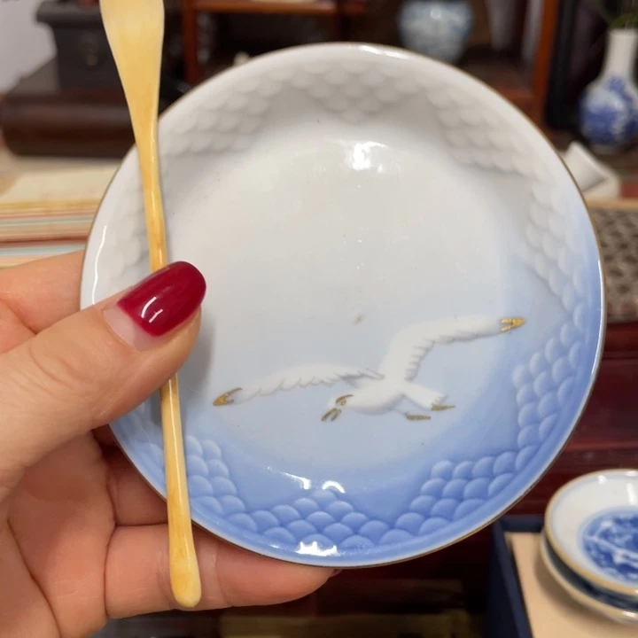 瓷中古工艺品摆件