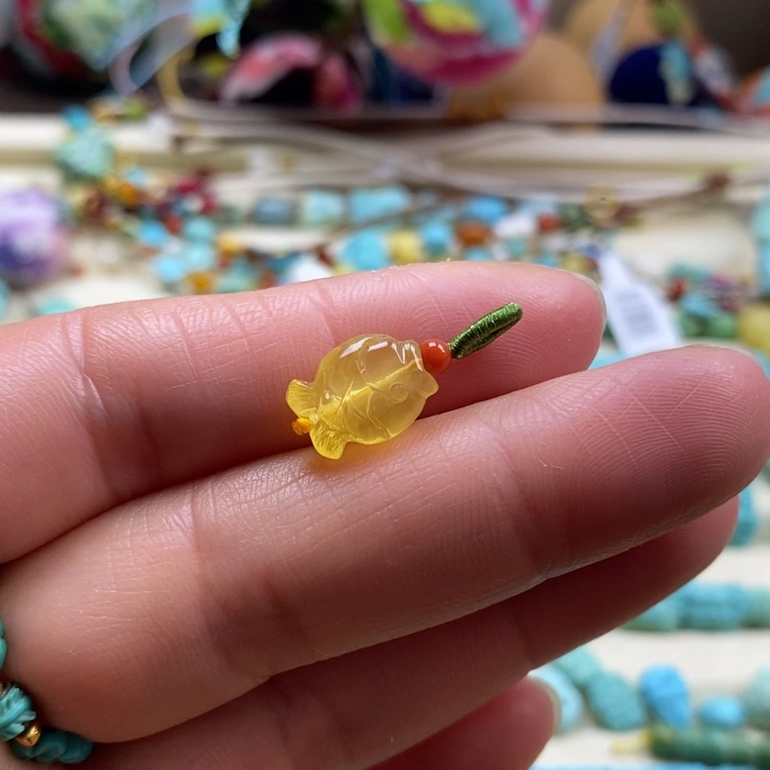 琥珀未镶嵌裸石蜜蜡