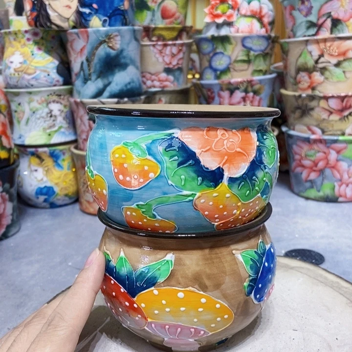 景德镇艺术手绘作品
