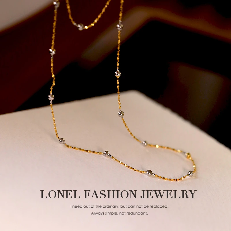 Lonel/洛奈 链子925银 链子 手工气质轻奢时尚百搭项链 DYSA2588