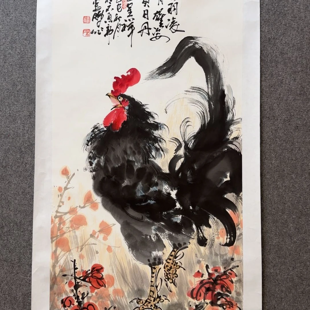 国画娄鹏老师手绘作品