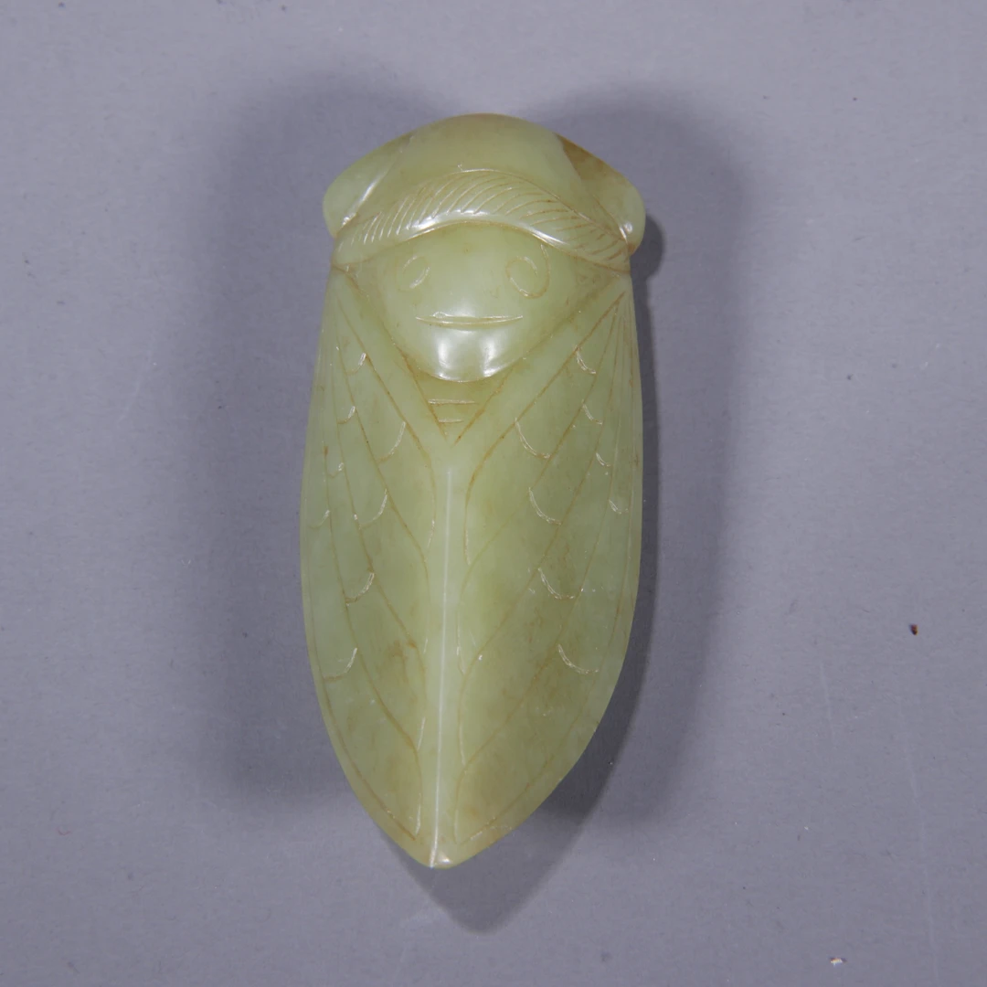 清代 和田黄玉一鸣惊人挂件 X雪  79790