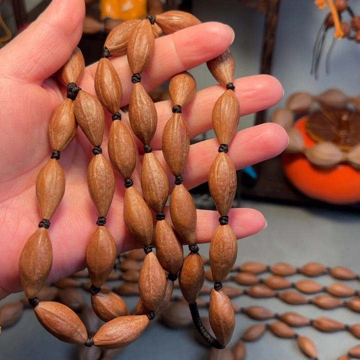 手串/手链橄榄核小柳叶脖挂1.1尺寸