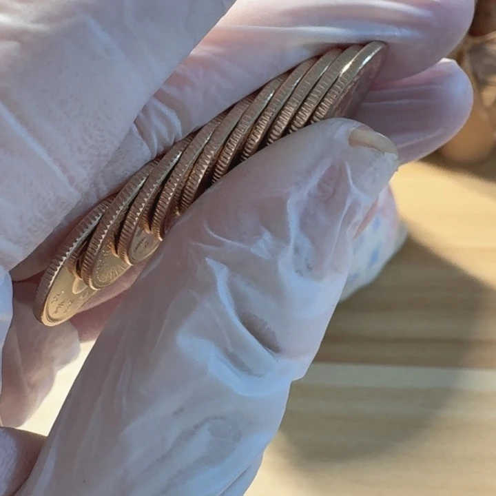 其他普通金属10枚，小1元币