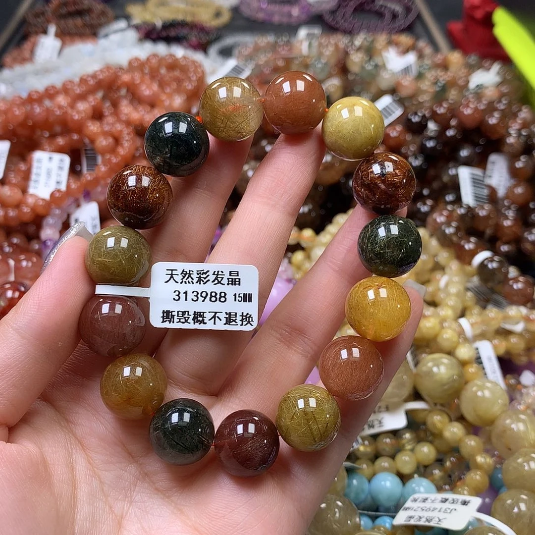 未镶嵌手链水晶，