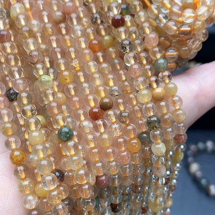 水晶手链未镶嵌多样性发一条