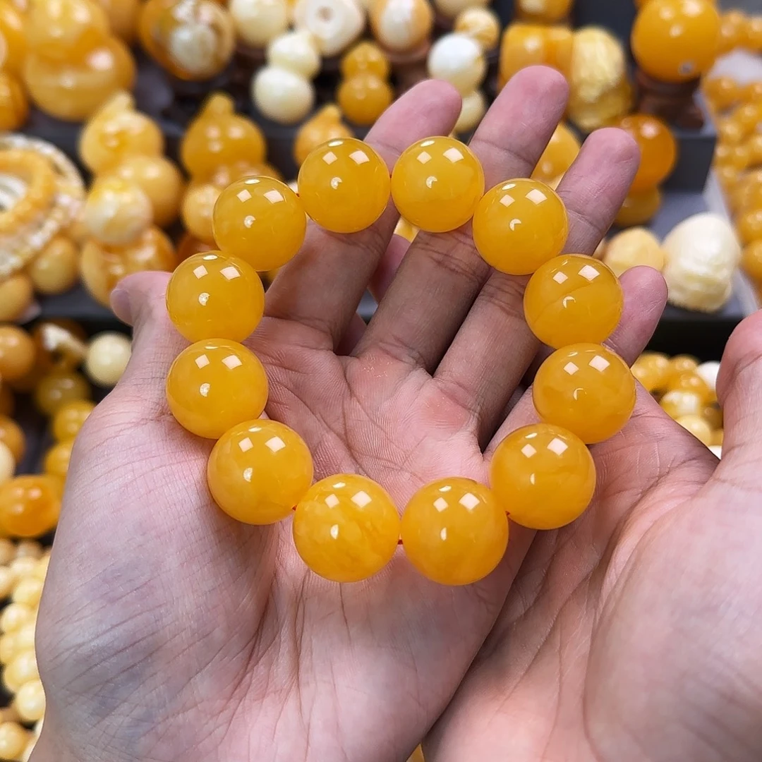琥珀未镶嵌珠宝奇石20mm同料
