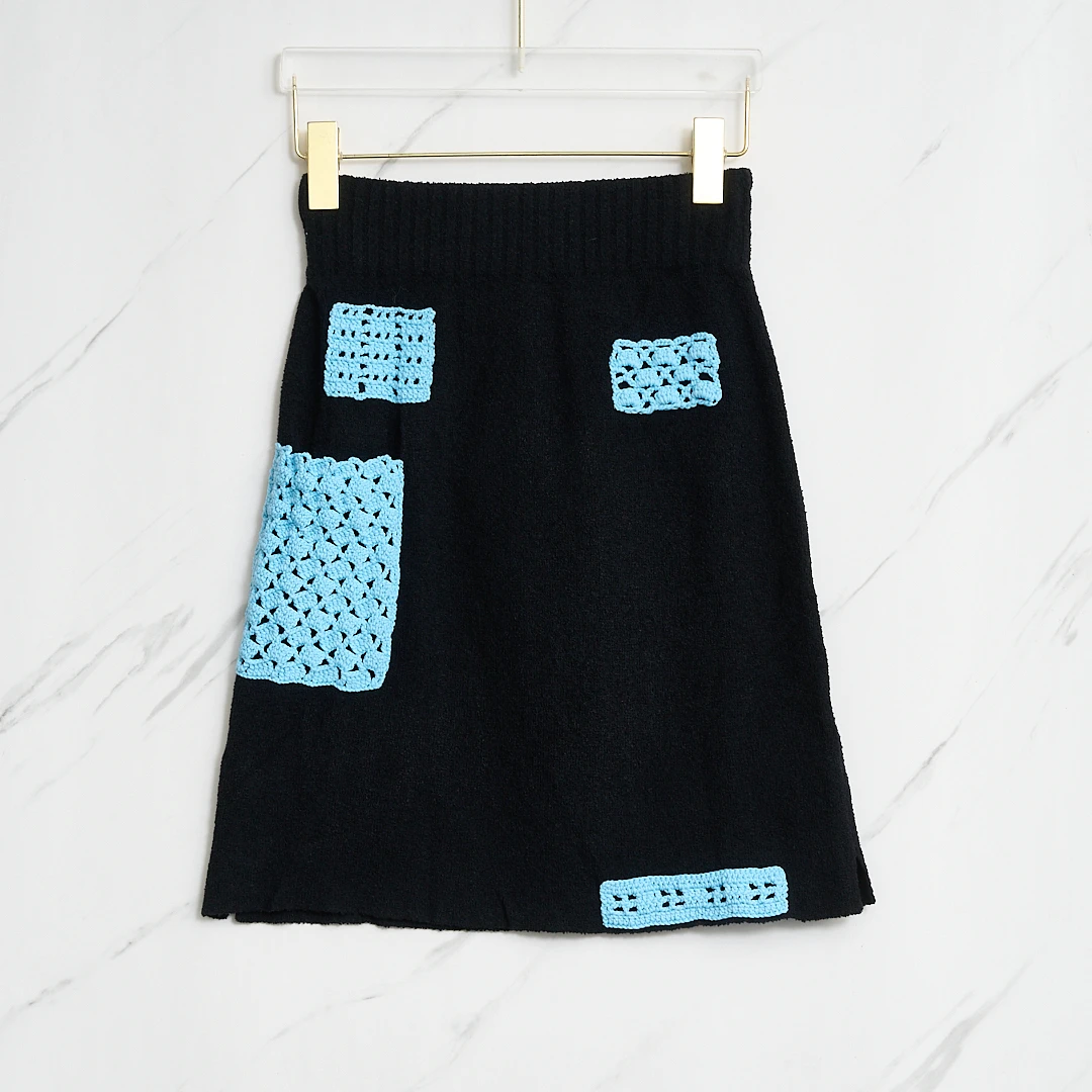 全新未使用/PH5女士提花针织短裙P5GP00034