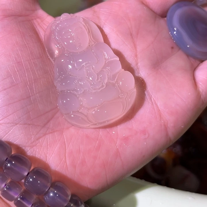 掌***淑玛瑙/玉髓未镶嵌手链