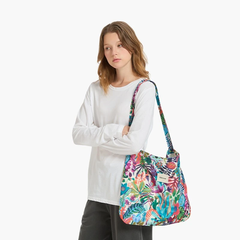 BIKKIE紫色热带雨林斜挎单肩包新款26年  限定花色