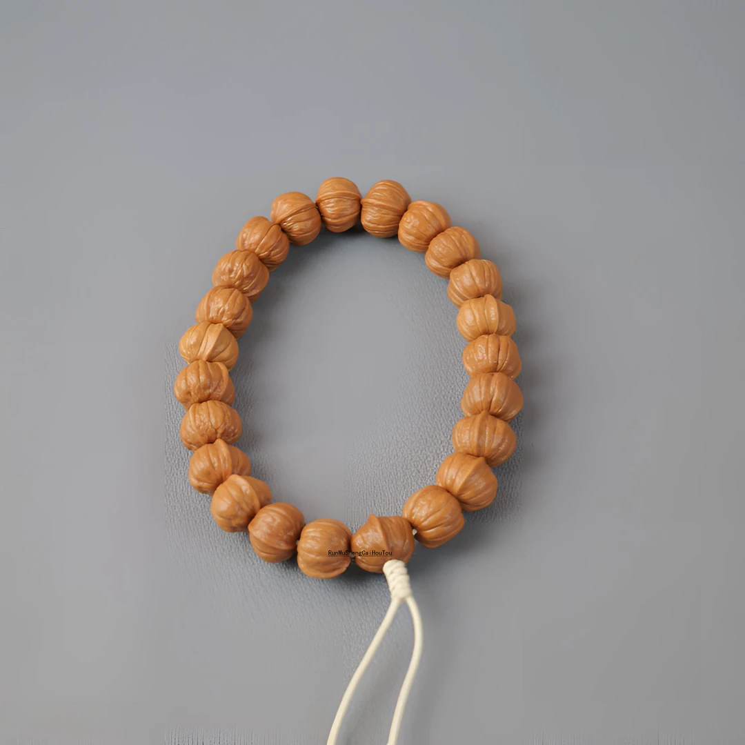 猴头核桃【精品霸王龙脊】原皮原色无修 手串 文玩核桃 猴头手串