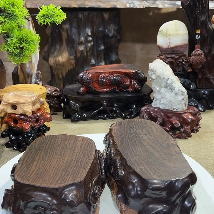 木黑檀木底座两个