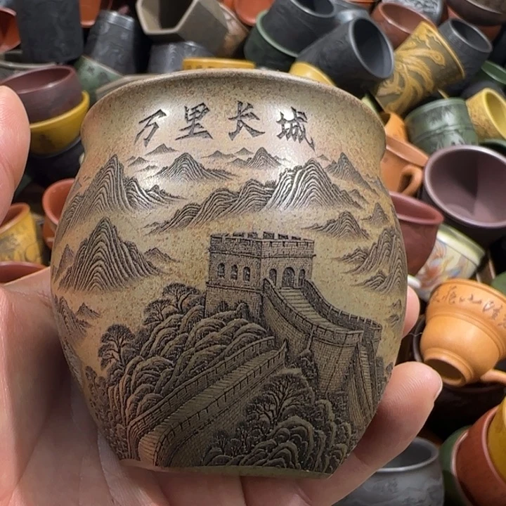 茶杯紫砂全手工制作工艺