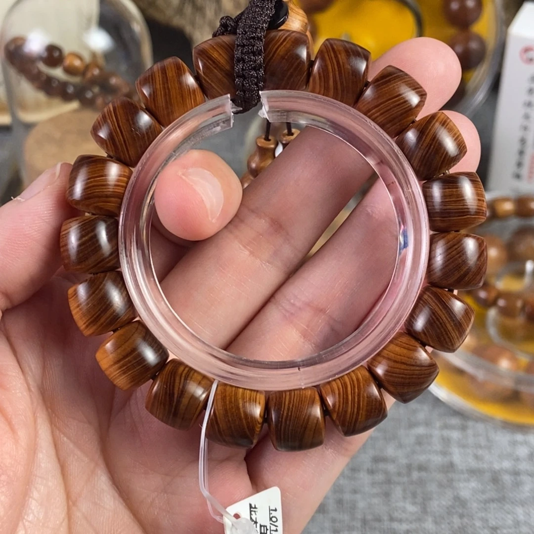 柏木（崖柏）手串/手链北太行雷击1.1直切骨料全品精品