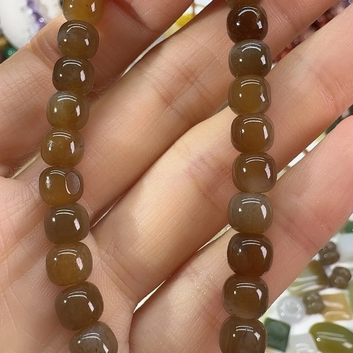 手链未镶嵌和田玉（糖玉）