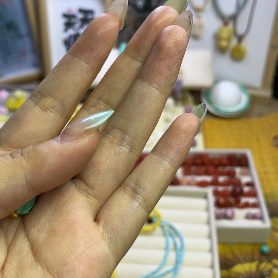 梦*吖貔貅白菜小滴溜配珠手工艺DIY