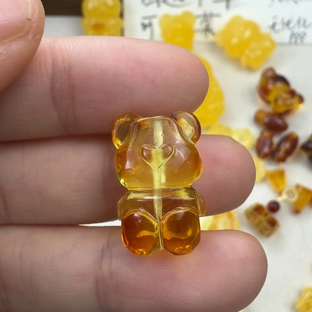 蜜蜡未镶嵌珠宝奇石全品 21×13.6×8.8mm