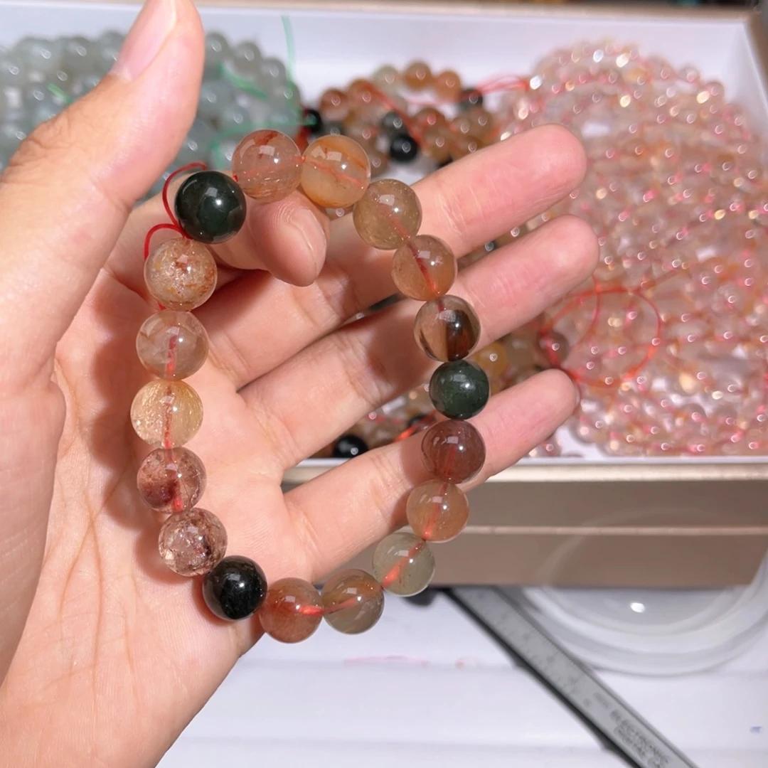 水晶手链未镶嵌彩发022