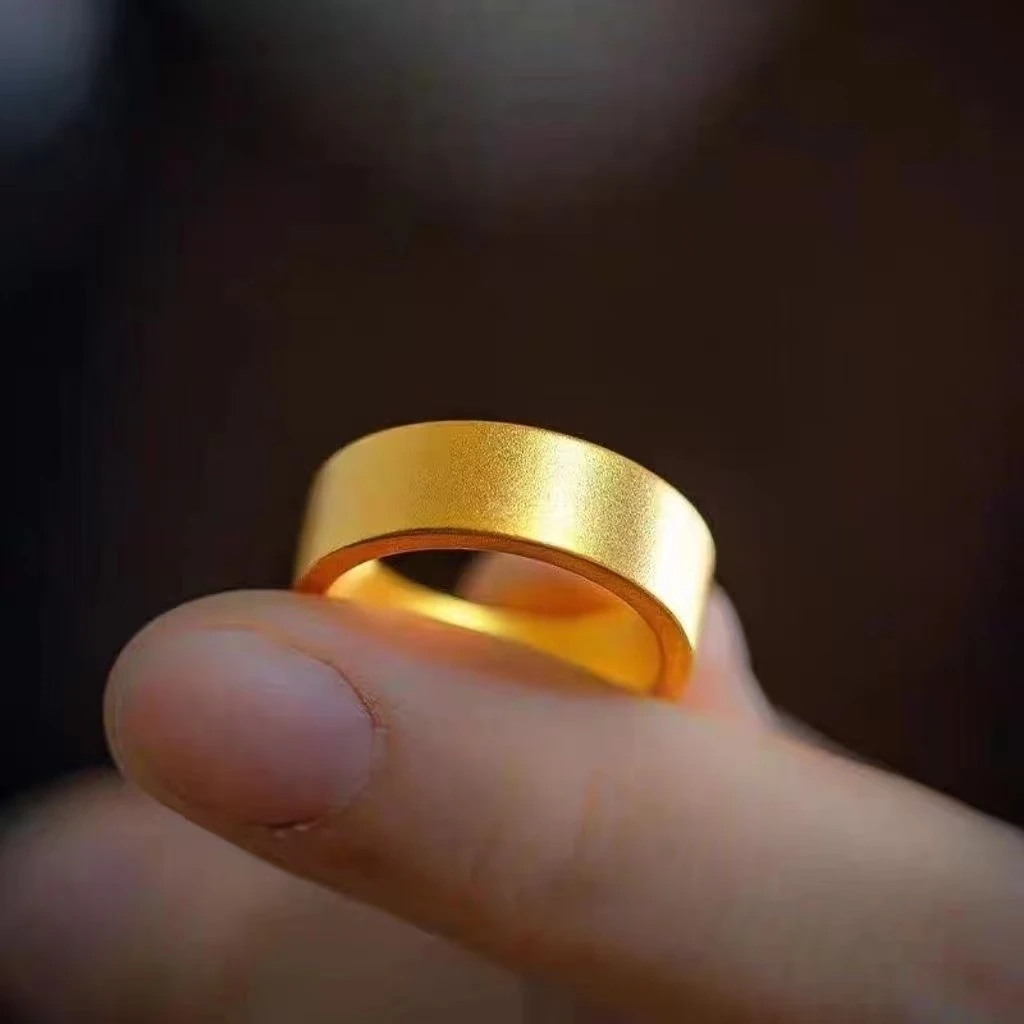 磨砂古法直切戒指 精美款