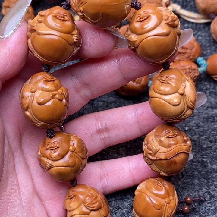 吊坠橄榄核橄榄快乐健健康康旅途