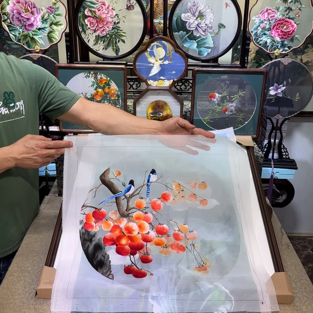 刺绣刺绣工艺精湛