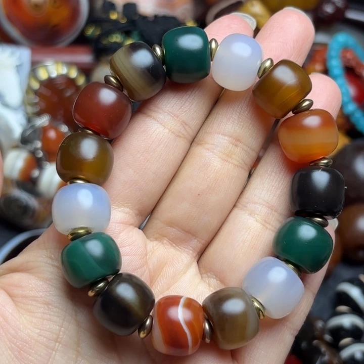 玛瑙/玉髓未镶嵌颈饰