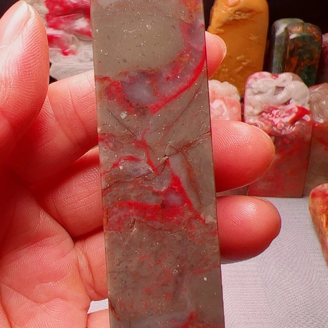 鸡血石昌化鸡血石印章