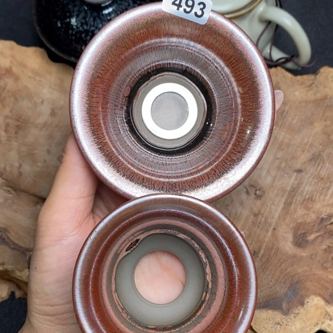 茶盏建窑建盏主人杯493微瑕