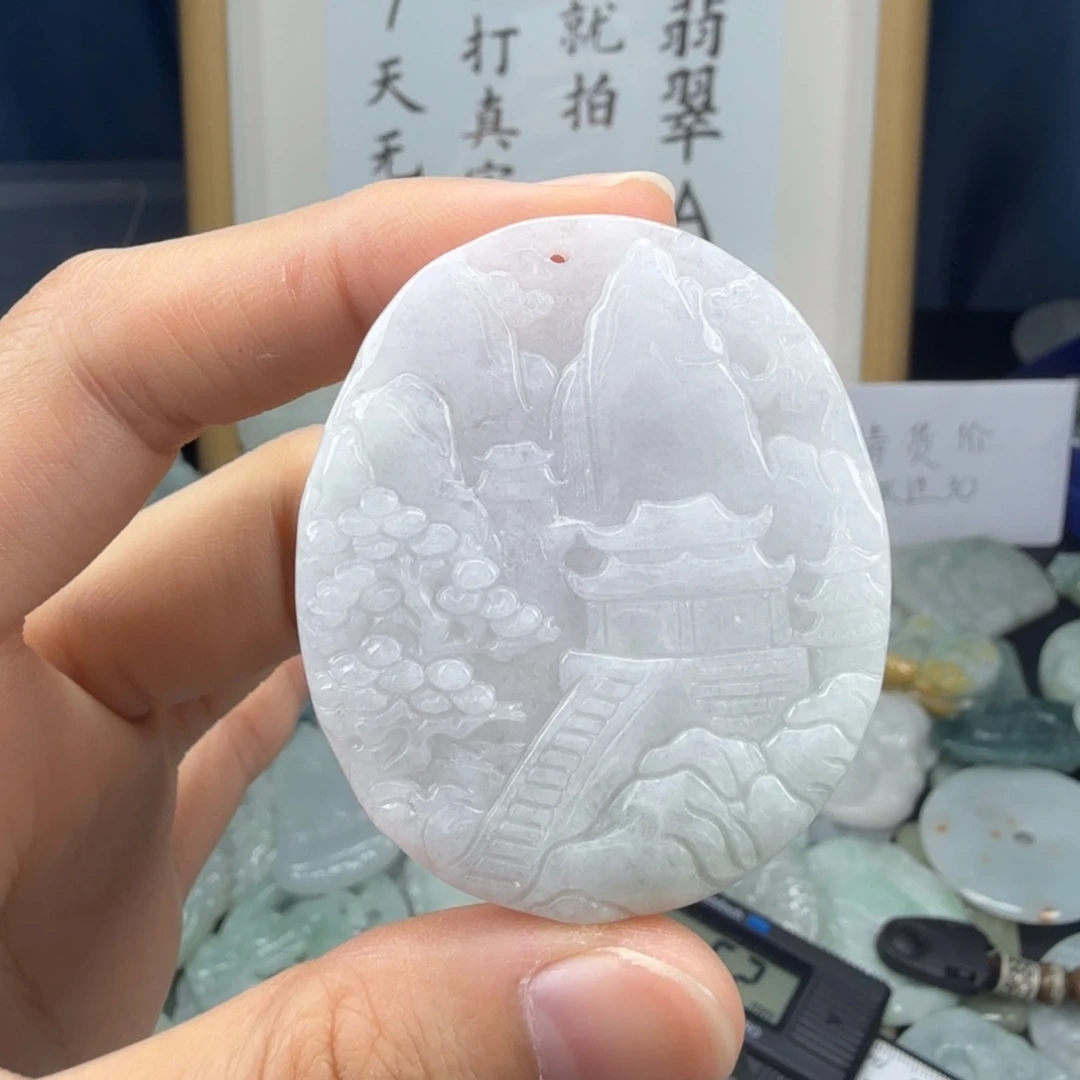 颈饰未镶嵌翡翠翡翠