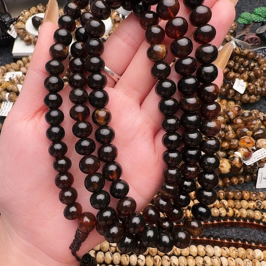 琥珀未镶嵌手链抚顺琥珀