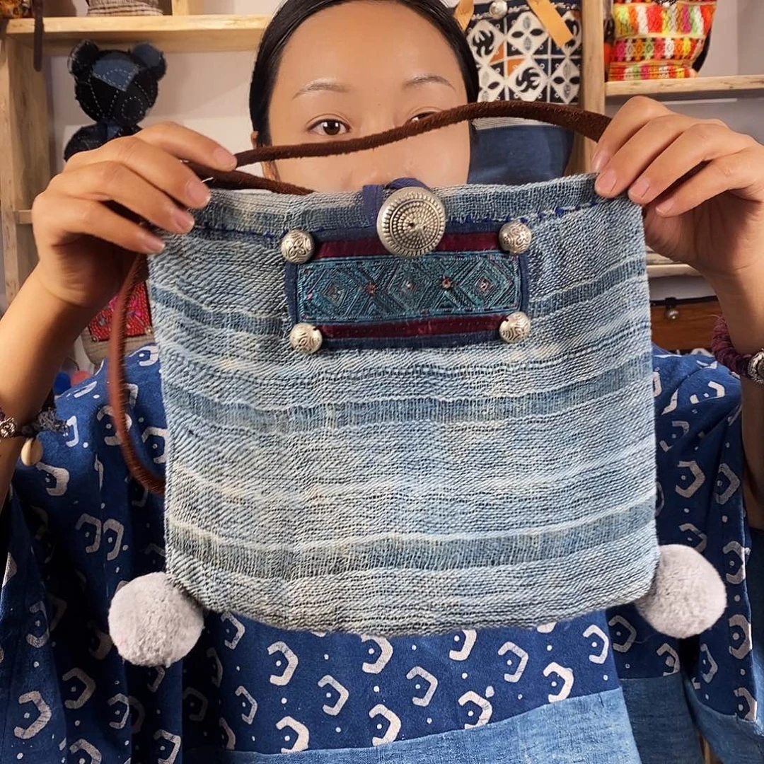 织绣手工制作工艺包包