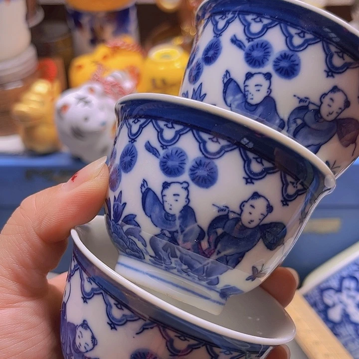 瓷片清库存满18包邮，新疆西藏青海不包邮，回流瓷器